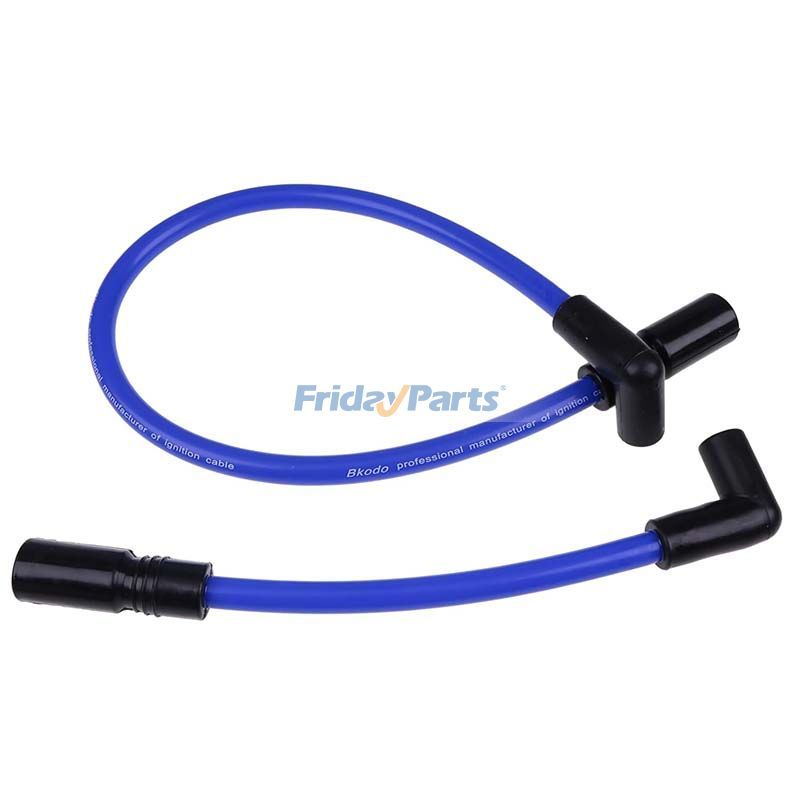 Spark Plug Wire Set DYNA-409BL for Harley Davidson Big Twin Series Engine Dyna FXD 2000-17 Softail 1999-2017