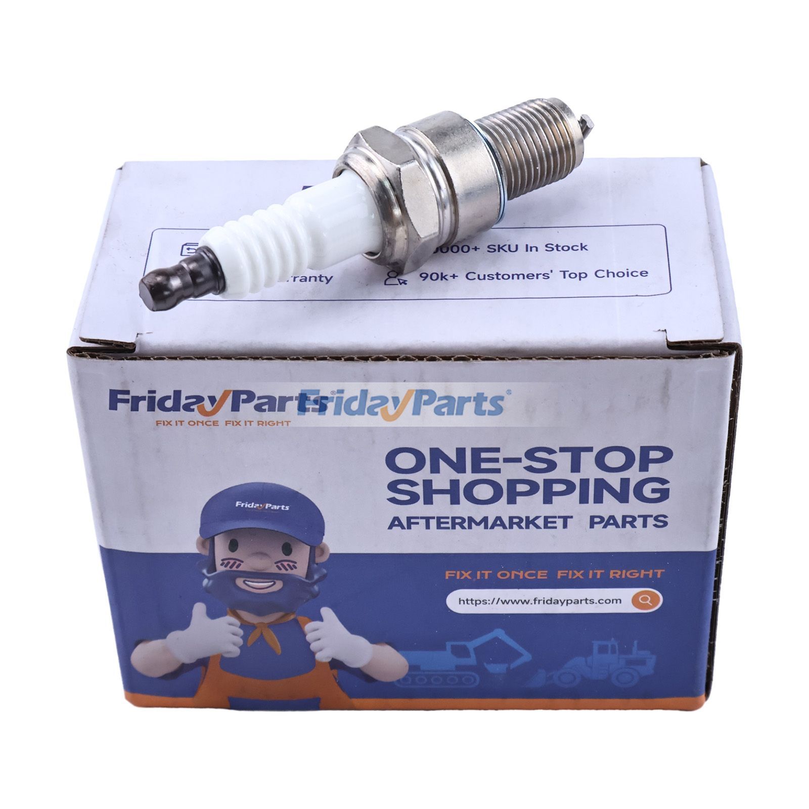 Bujía 20801-0A011 para motor Nissan H20 de carretilla elevadora