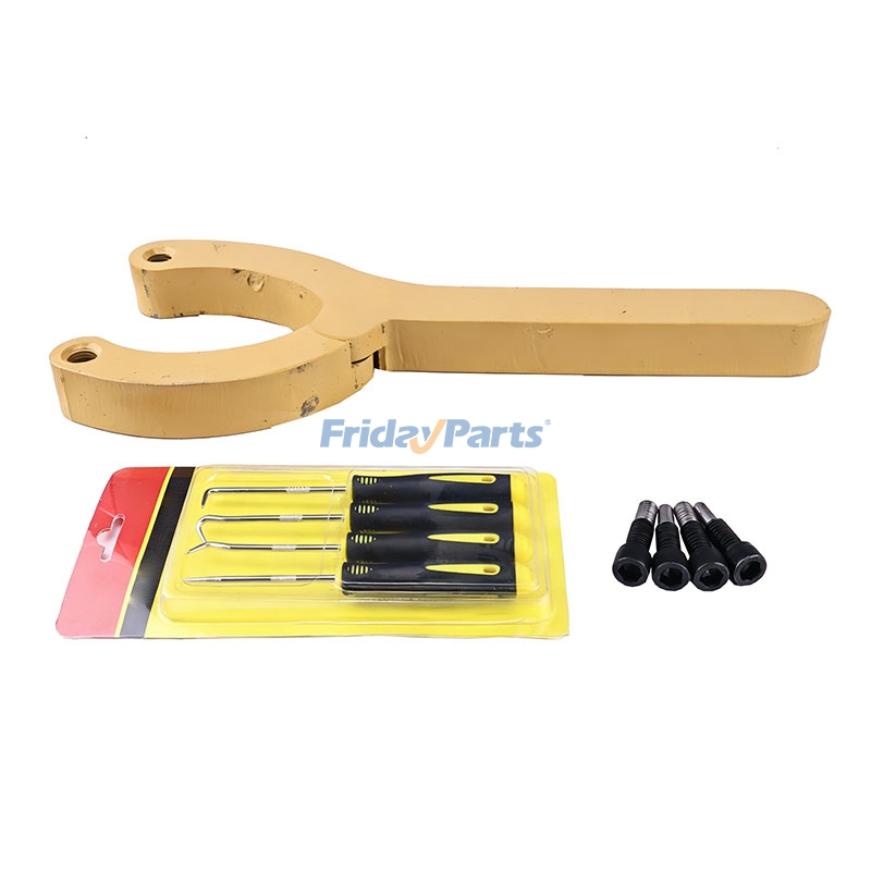 Verstellbarer Hydraulikzylinder-Kolbenmutternschlüssel für 3-60-Tonnen-Bagger – Universelles Hochleistungs-Demontagewerkzeug