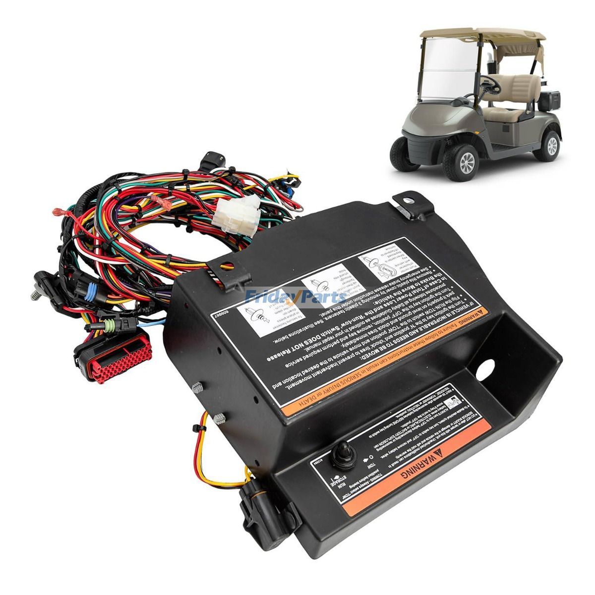 Faisceau de câbles de régulateur de vitesse 618955 618950 pour voiturette de golf EZGO RXV 2012-2016