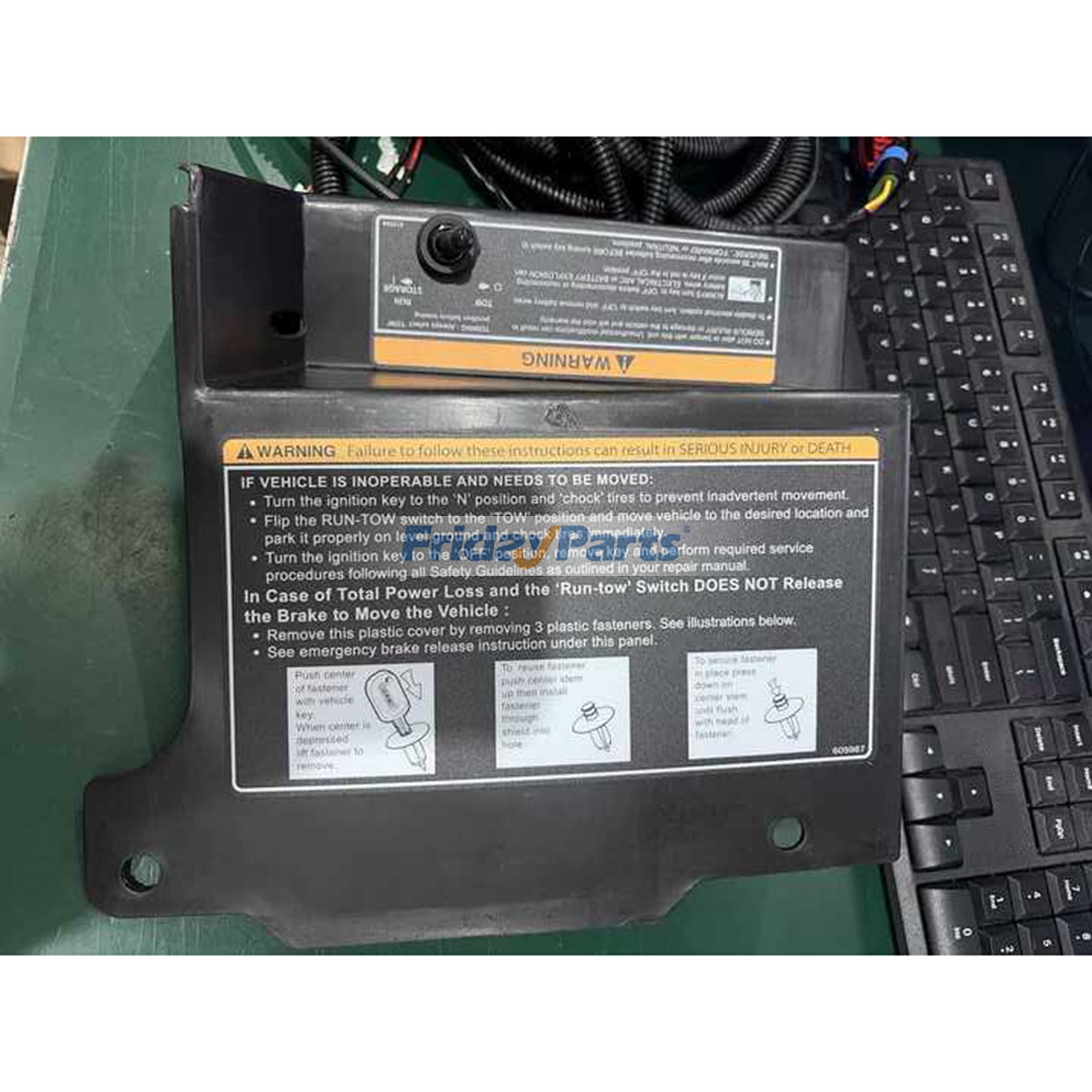 Arnés de control de velocidad 618955 618950 para carrito de golf EZGO RXV 2012-2016 de FridayParts