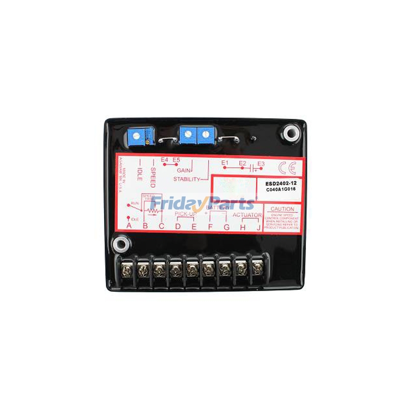 Unidad controladora de velocidad ESD2402-12 para grupo electrógeno GAC