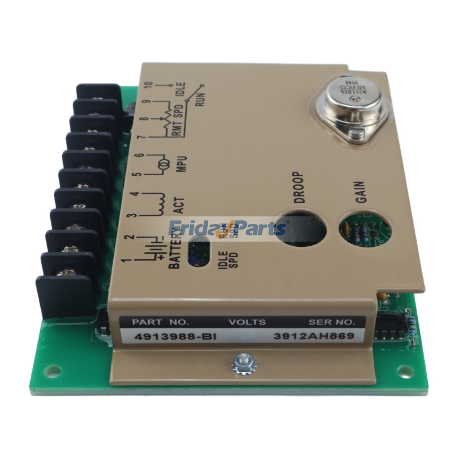 Speed Governor Card compatible with Generator