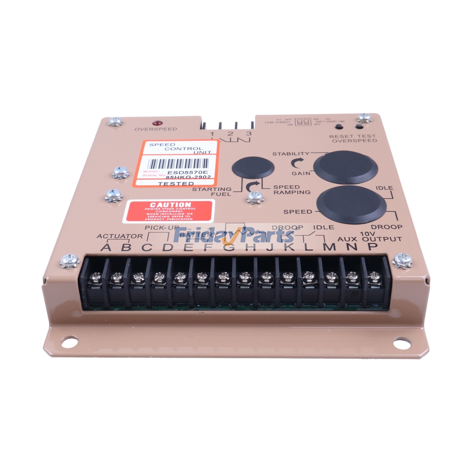 Unidad de control del regulador de velocidad ESD5570 para generador GAC de FridayParts