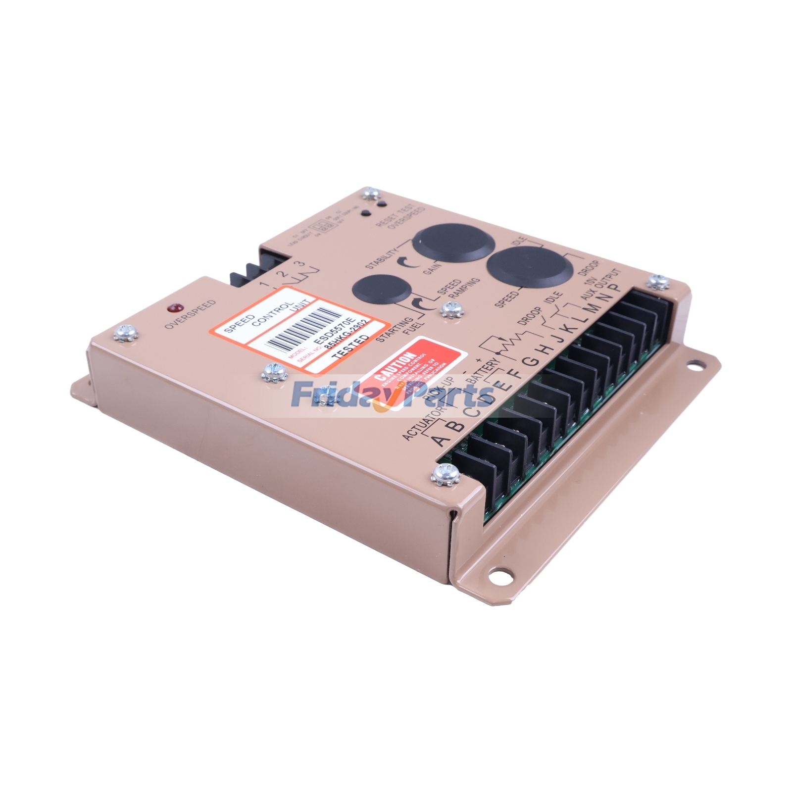 Unidad de control del regulador de velocidad ESD5570 para generador GAC