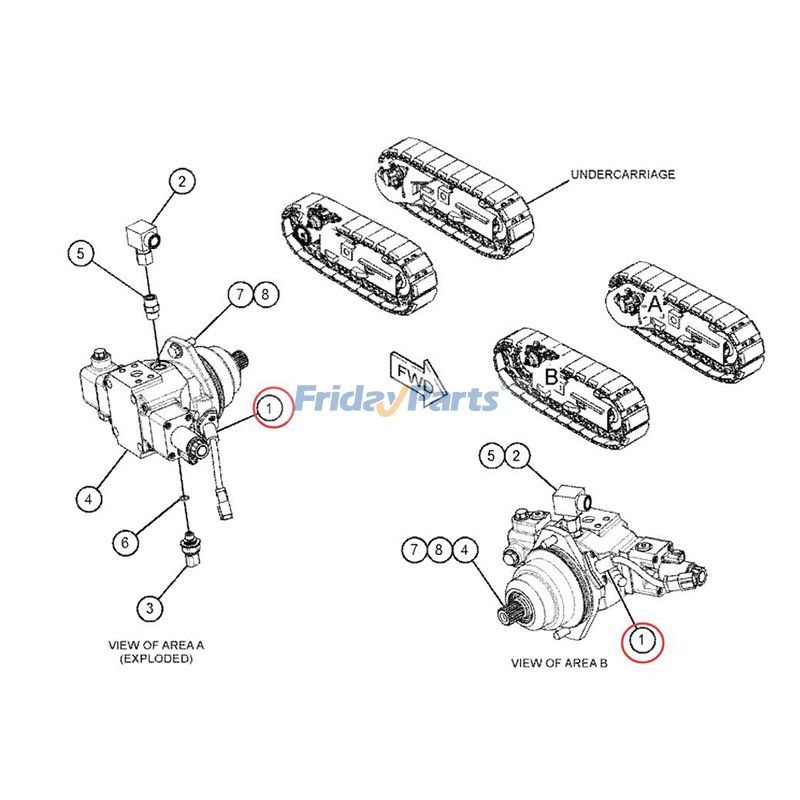 Speed Sensorerpillar CAT for Loader