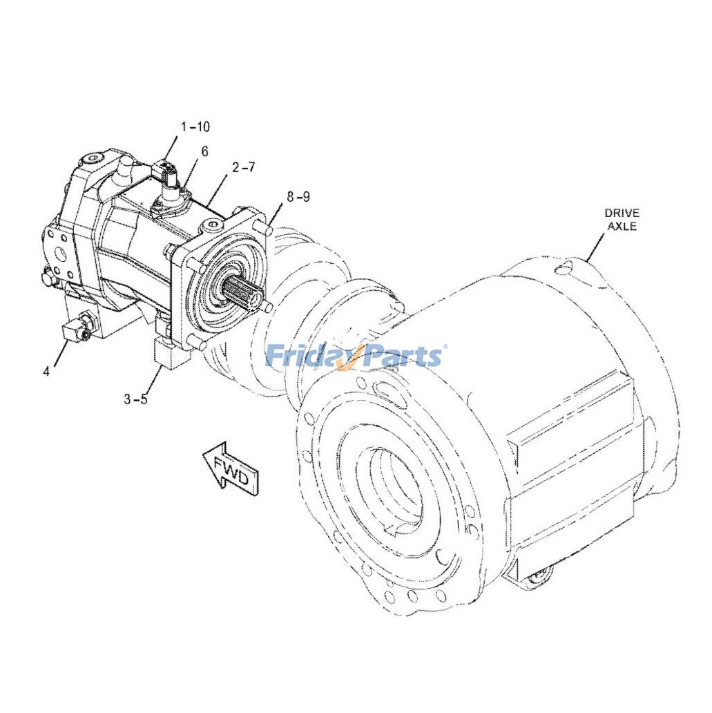 Speed Sensor 358-2398 for Caterpillar Engine C4.4 C6.6 C7.1 Wheel