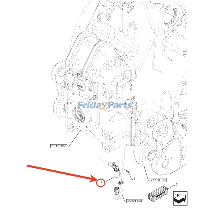 Speed Sensor for Loader,Tractor