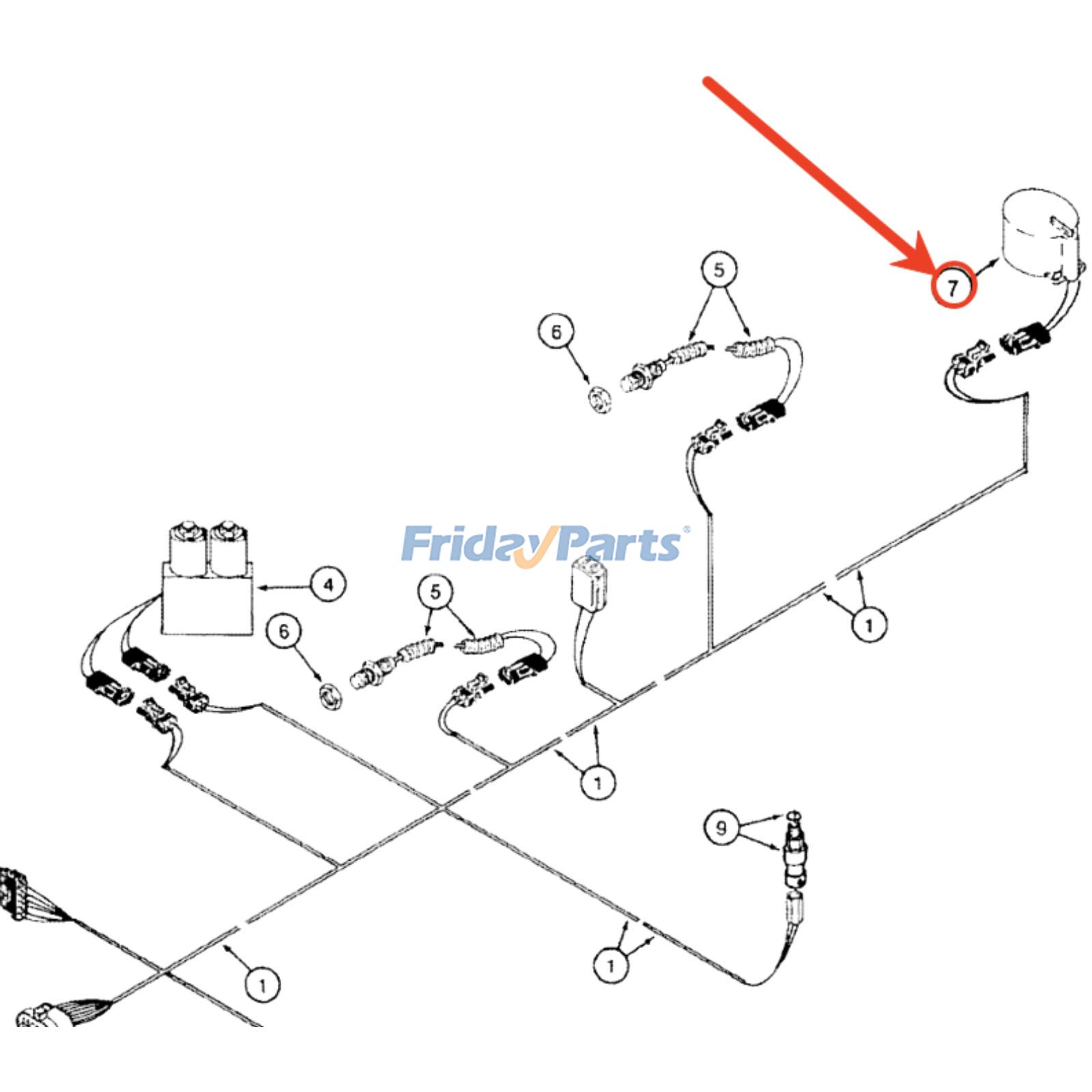 Capteur de vitessepour Moissonneur