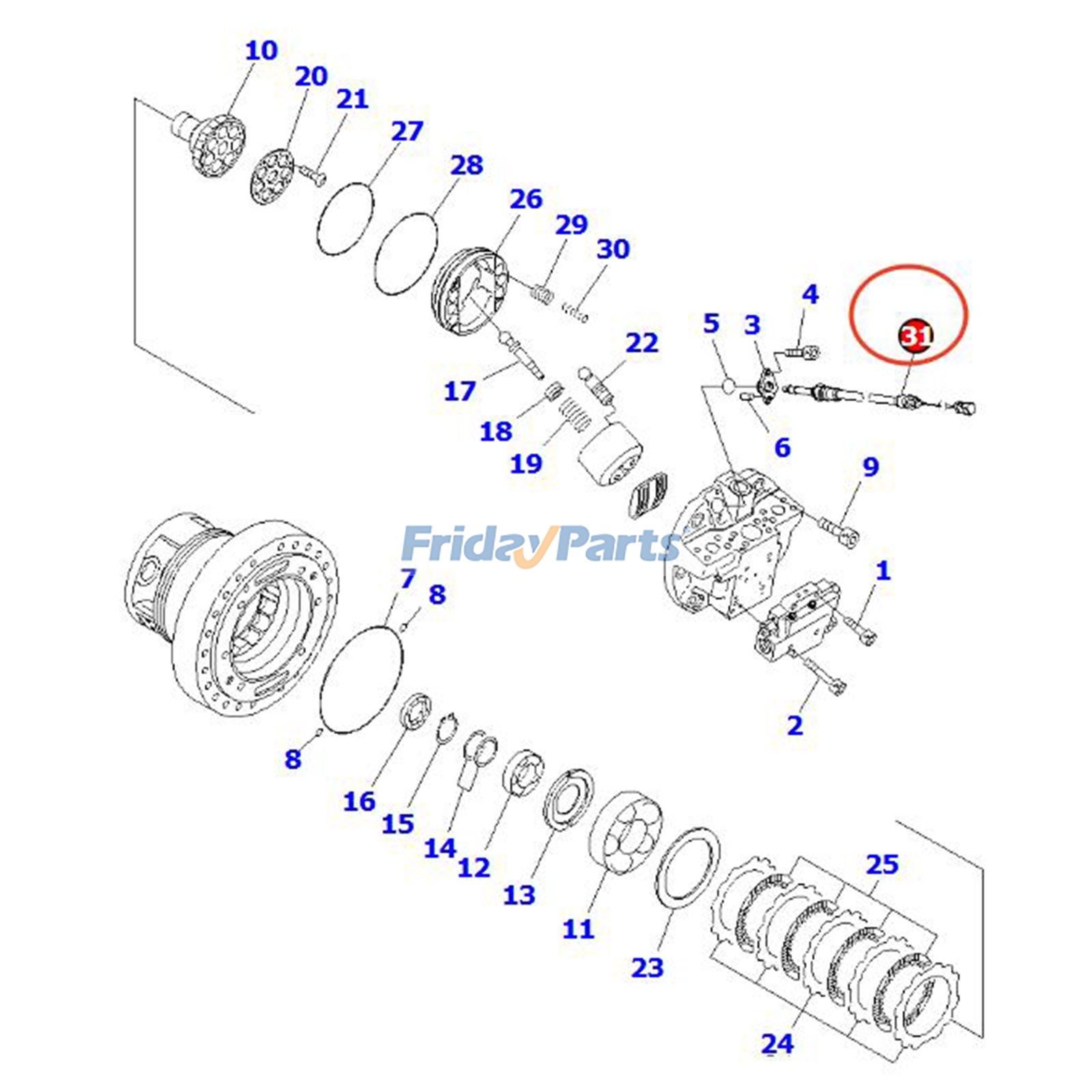 Speed Sensor for Dozer