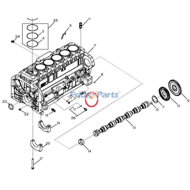  Speed Sensor 9510RT 9560R For JOHN DEERE
