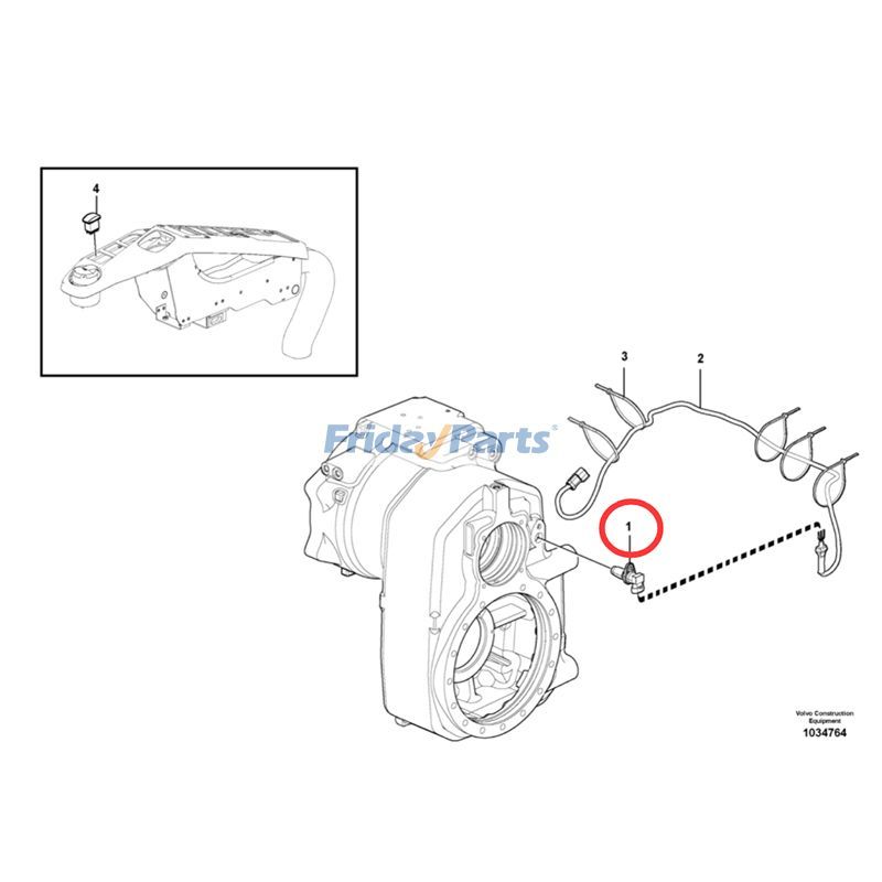 Speed Sensor Wheeled For VOLVO