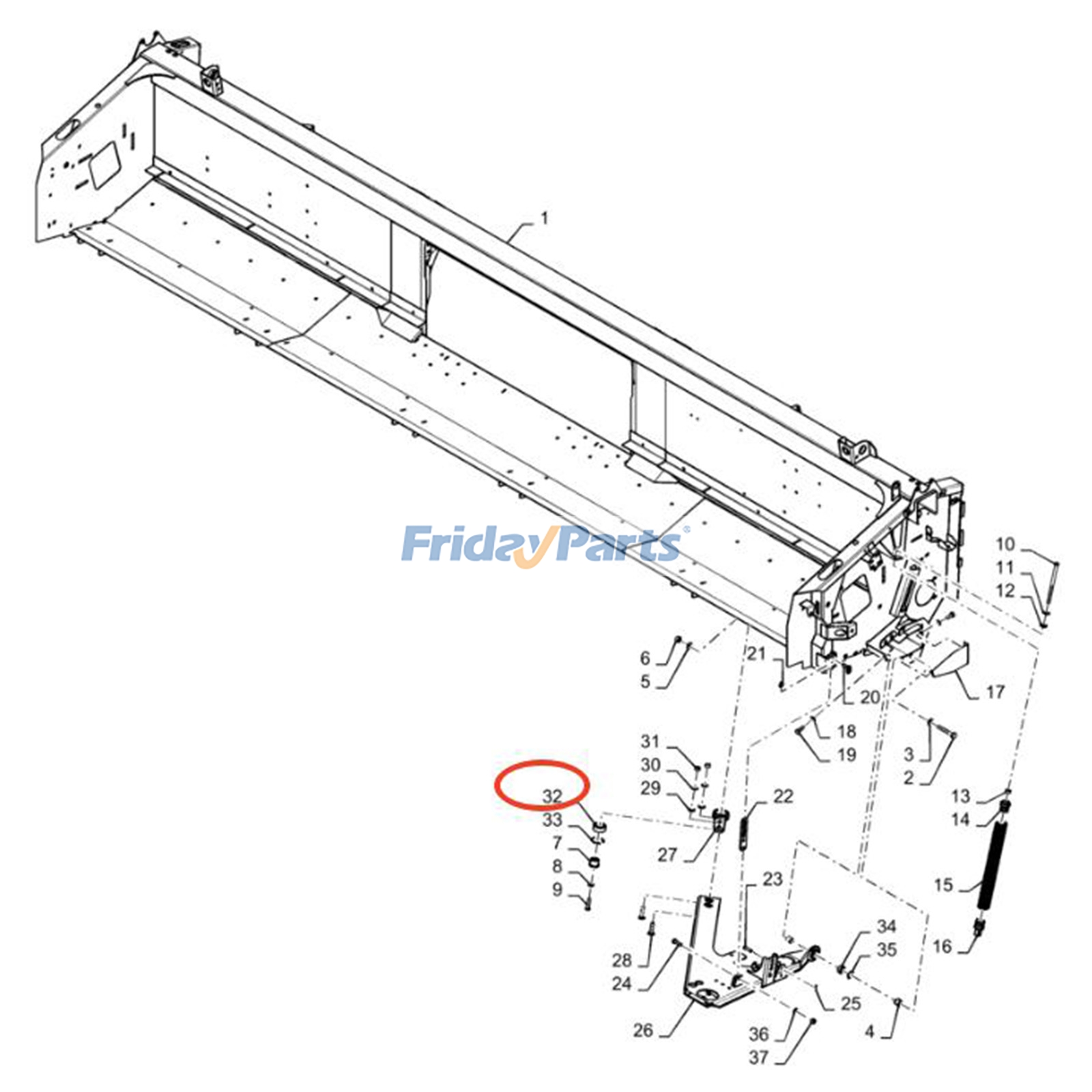 Spherical Plain Bearing for Other Agricultural Equipment