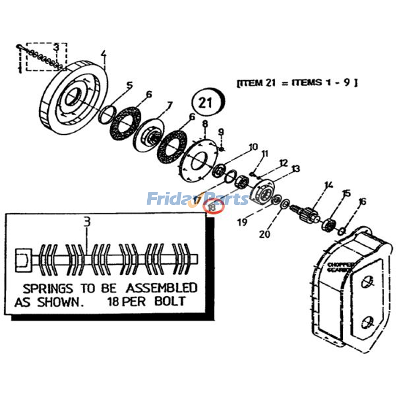Rolamento de rolos esféricos 00140425 para colheitadeiras CASE 7000, 7700, A4000, A7000, A7700, A8000 e A8800. para Colheitadeira