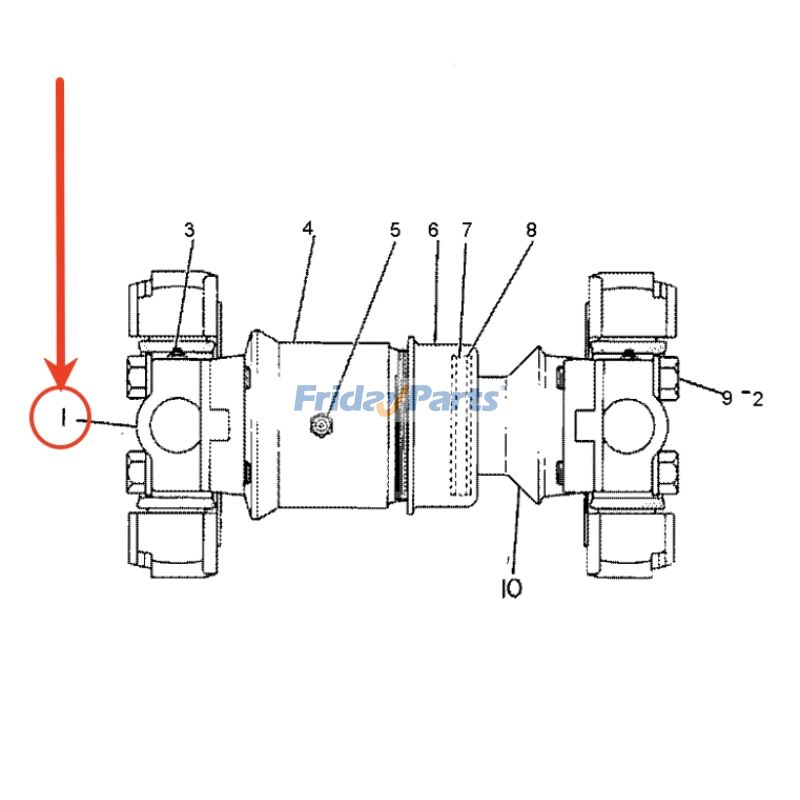 エンジン,ローダー,モーターグレーダー スパイダーアセンブリ