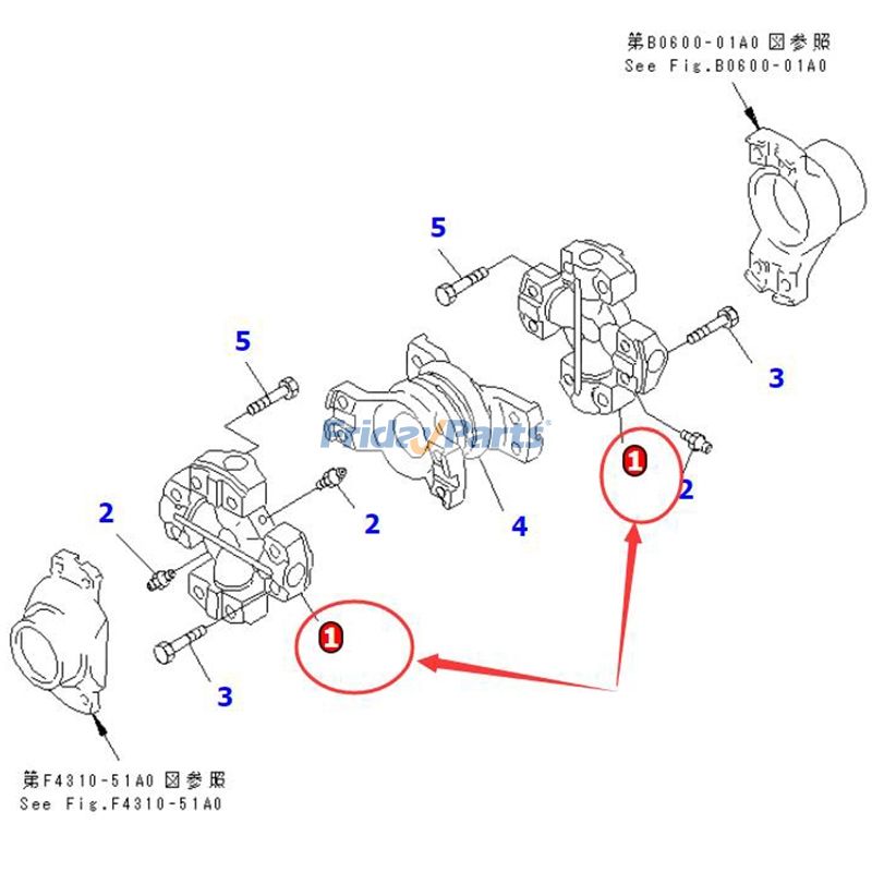 Ensemble d'araignées de FridayParts