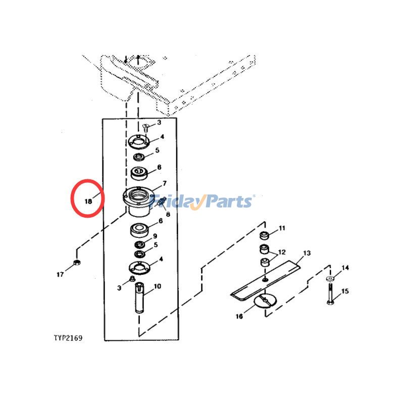 Spindle Assembly Deck 32" 36" 40" 48" 52" in Stock in China