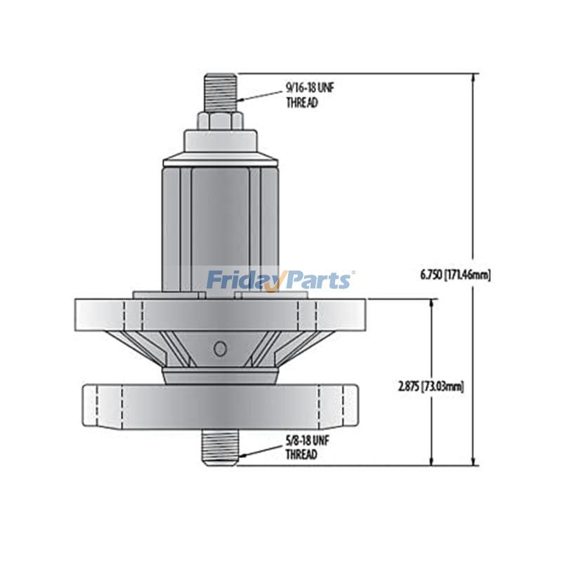 2Pcs Klinge Spindel Montage L Serie 100 105 107 108 110 111 118 120 130 42 "44" 46 "48" Deck Rasenfür TraktorFür JOHN DEERE