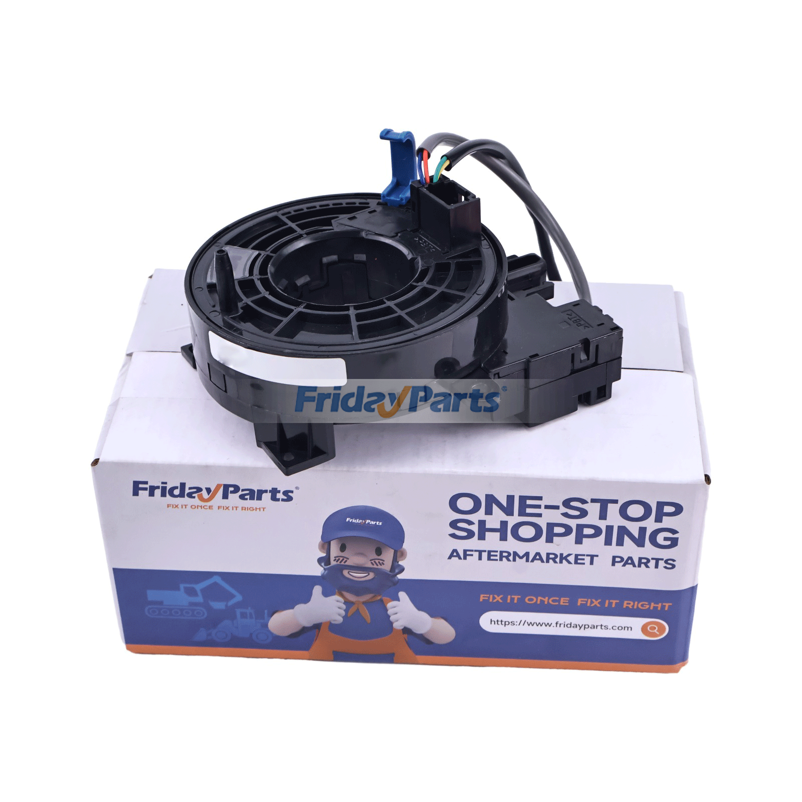 Spiral Cable Clock Spring 25554-4BA1A for Nissan Engine MR20DD QR25DE Rogue 2014-2020