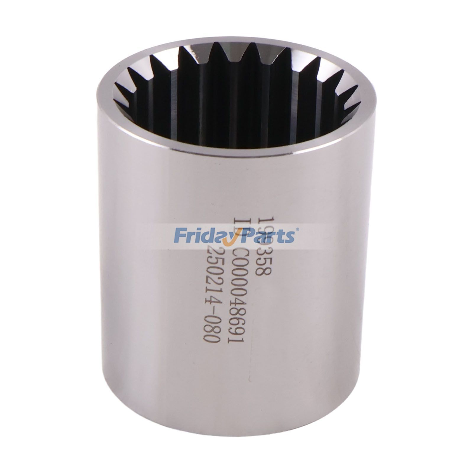 用スプラインカップリングスリーブ 199358 Cummins エンジン 6B5.9 G50 G855 ISM ISM11 K19 K50 L10 M11 N14 QSM11 X15 用