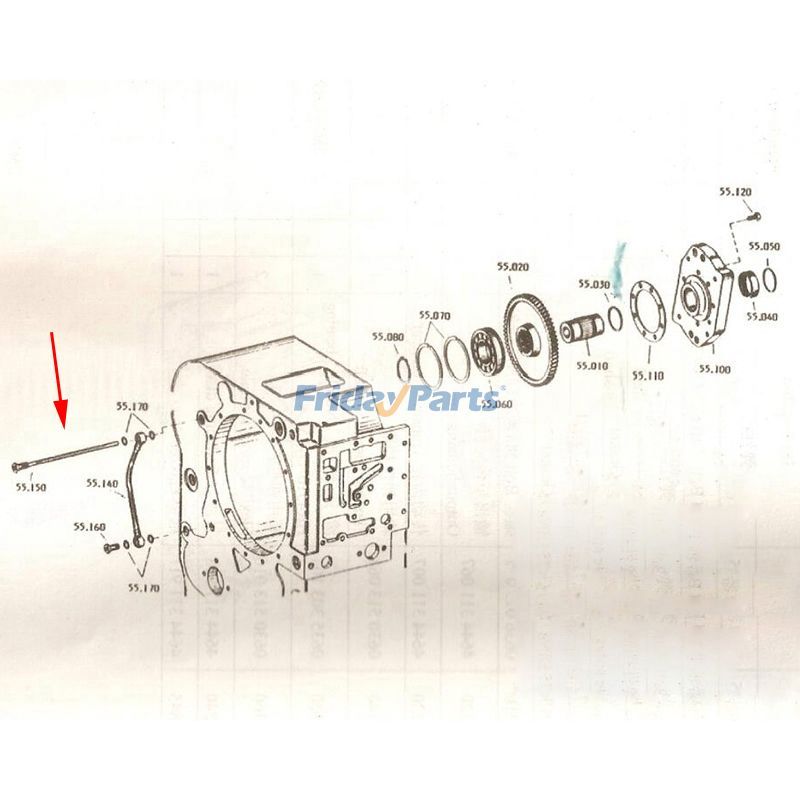 FridayParts Sprührohr-Getriebe