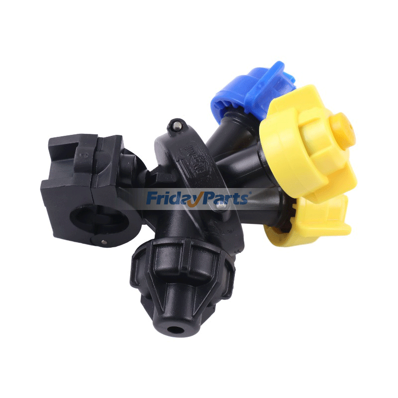 ウェットブーム 3 ウェイ標準ノズル本体 AN305431、John Deere エンジン 6068 6.8L スプレーヤ 4630 4700 4710 4720 用