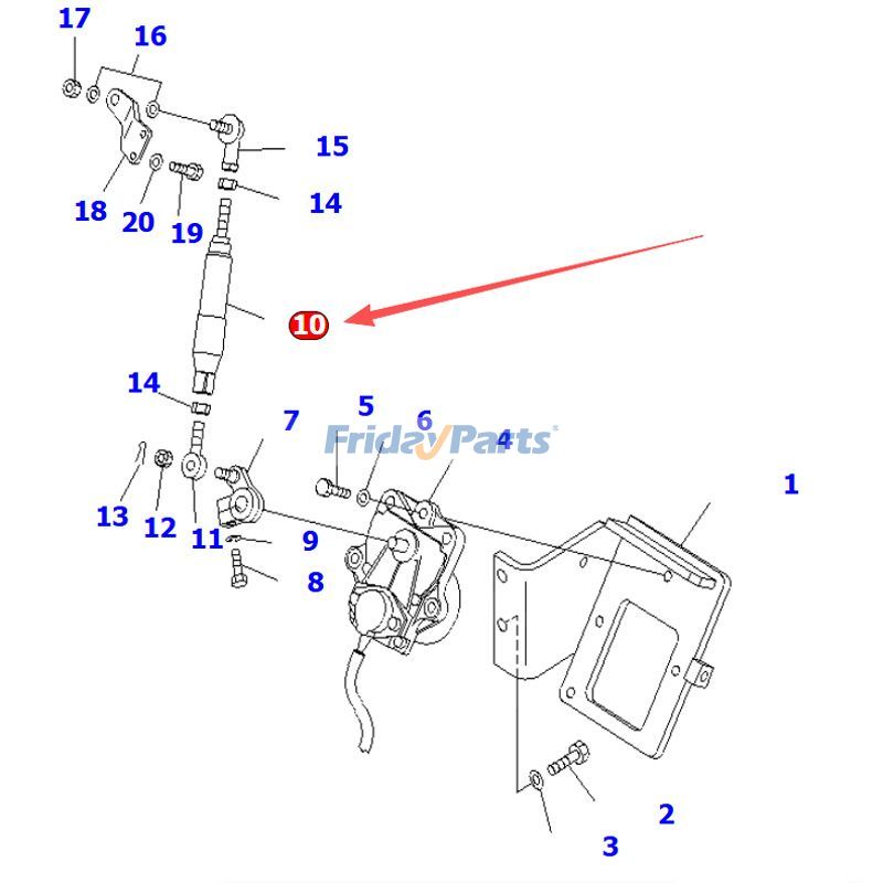 Spring Assembly for Excavator