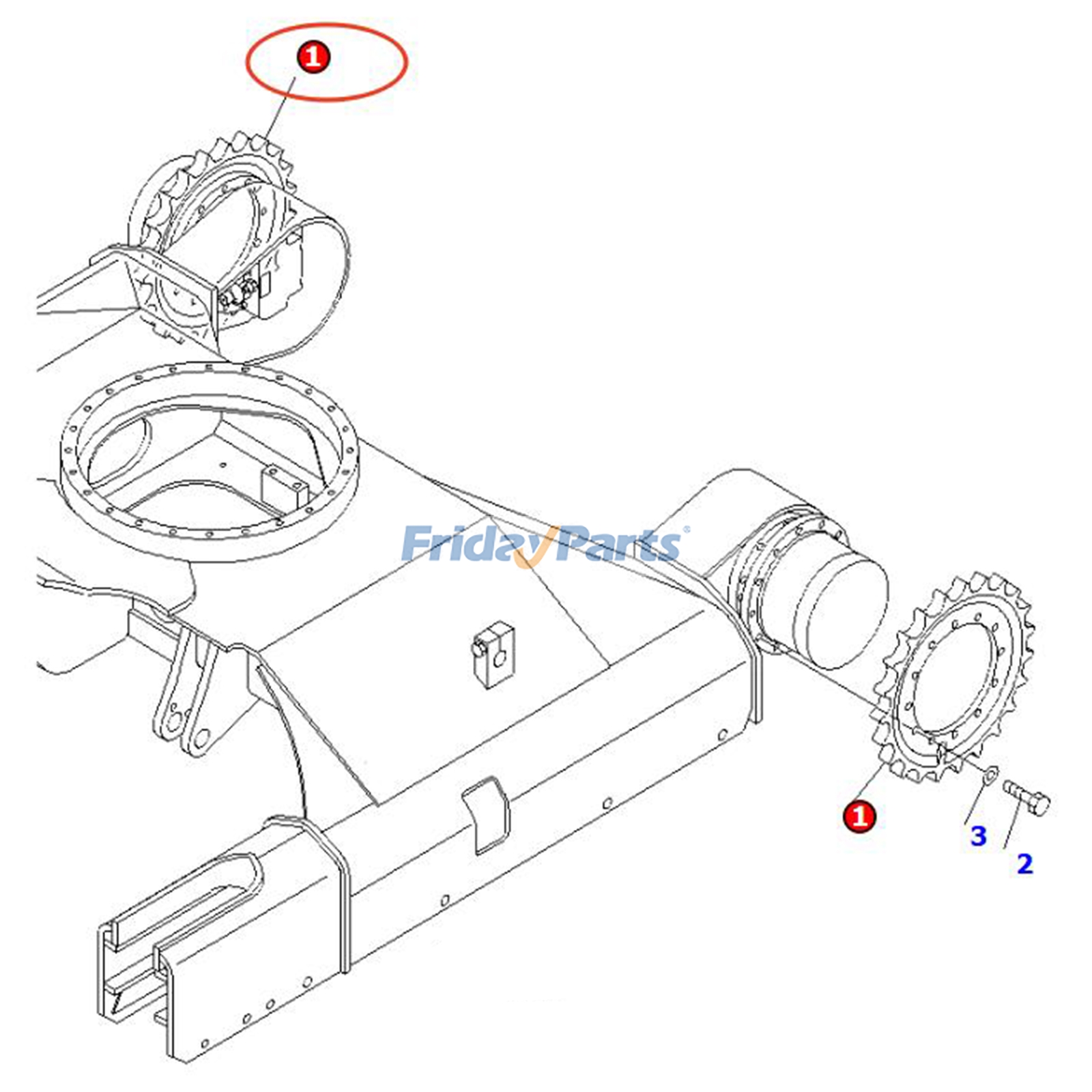 Sprocket for Excavator