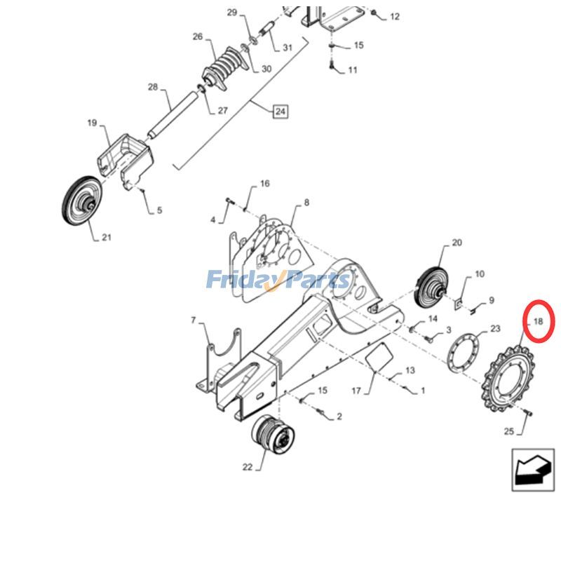 Kettenradbei FridayParts kaufen