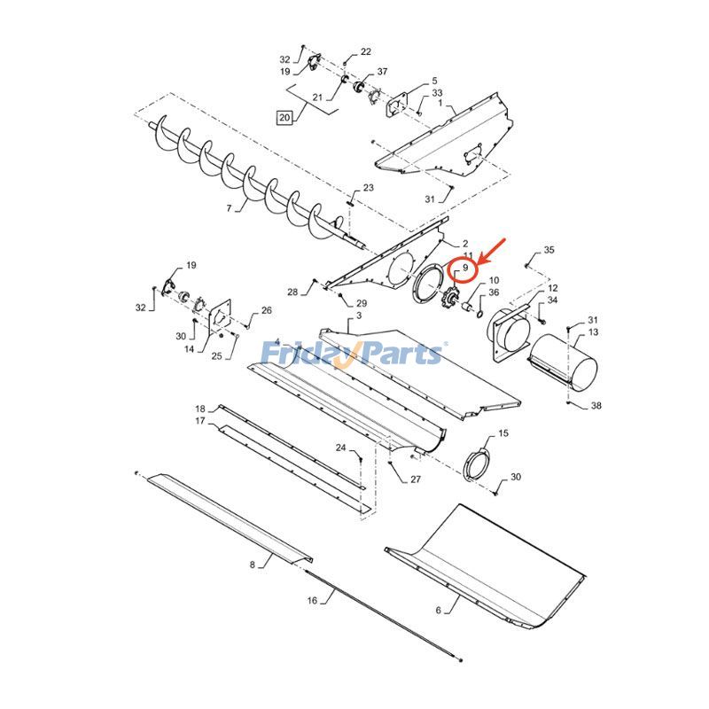 Sprocket for Harvester
