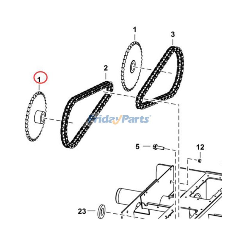 FridayParts Kettenrad