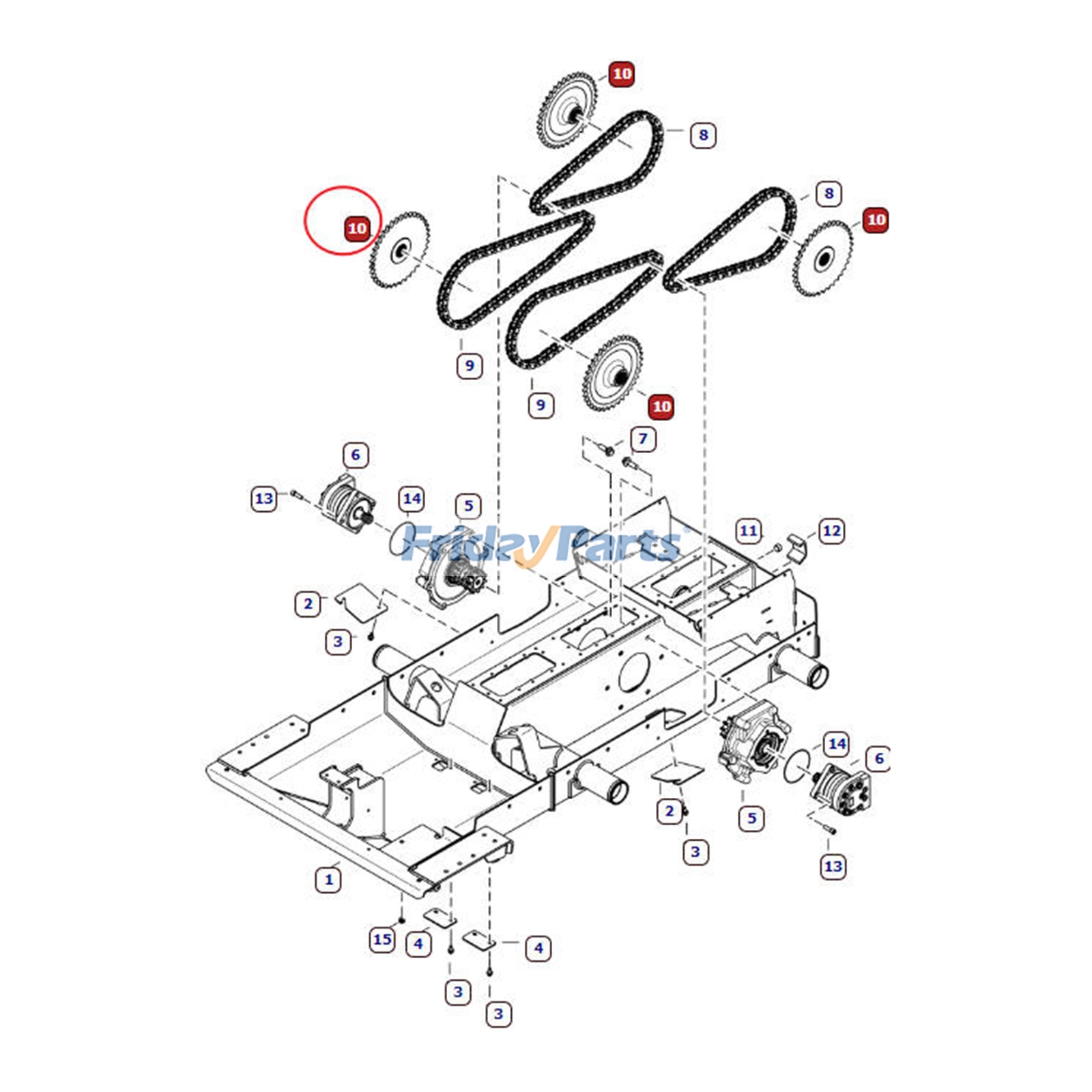 Sprocket for Loader