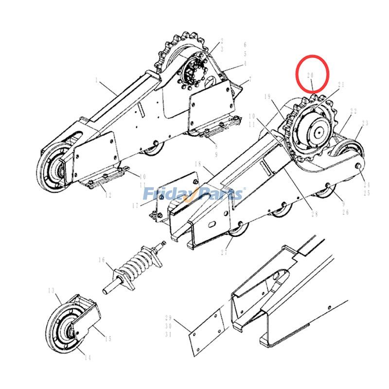 Pignon de FridayParts