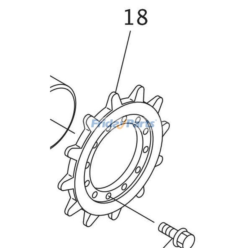 Sprocket for Excavator