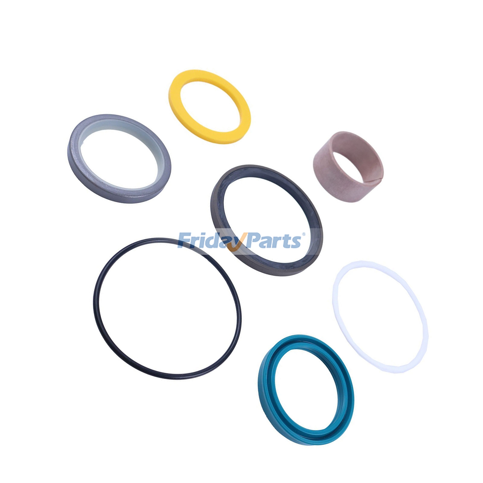 Dichtungssatz für Stabilisatorzylinder 85802571 für New Holland Baggerlader 555E 575E 655E 675E LB115 LB115CPfür Für New Holland