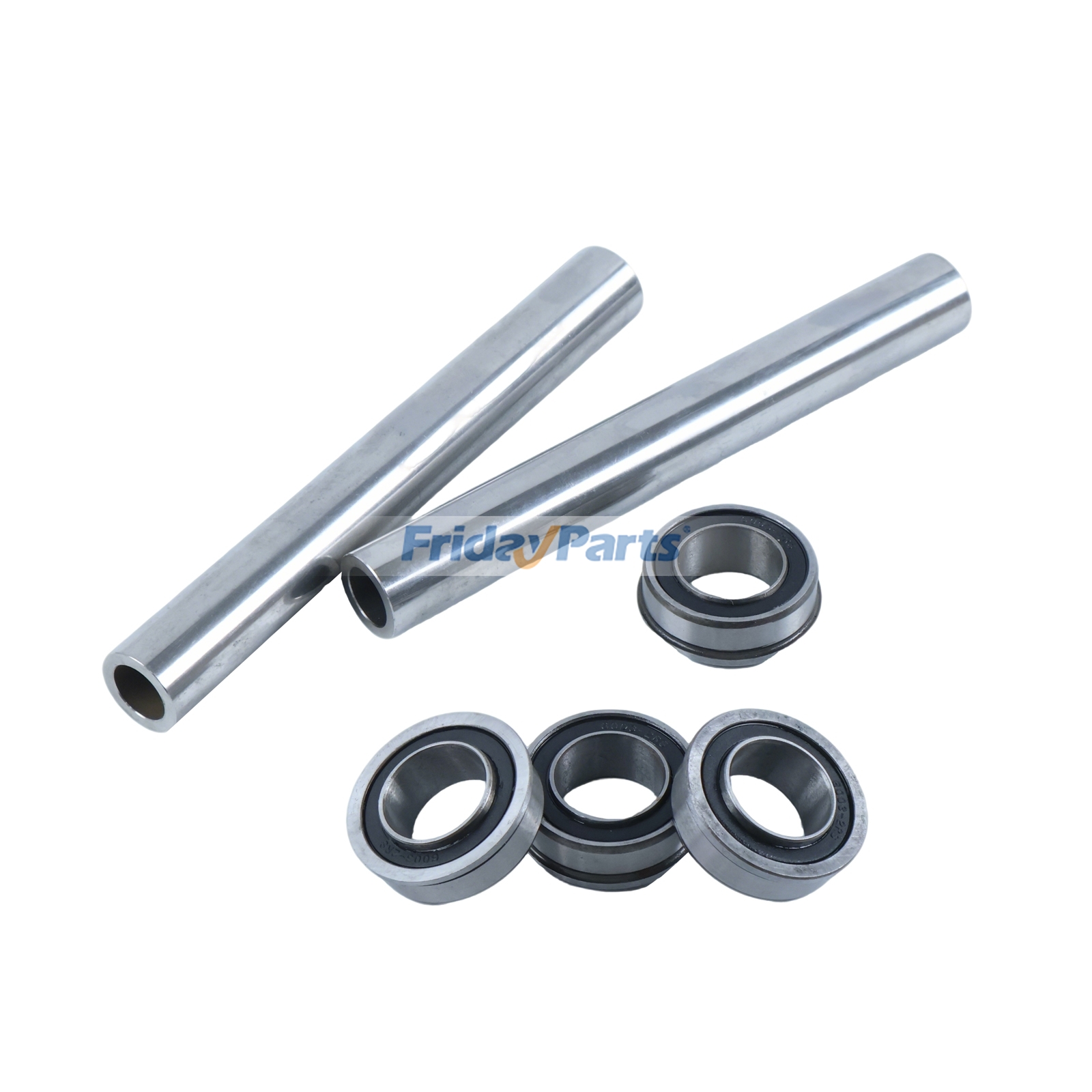 Kit de bujes de eje delantero de acero inoxidable 576588901 F6003-20 para cortacéspedes Husqvarna EZ4824 RZ5424 Z246 Z248 Z254 RZ4621 Z242