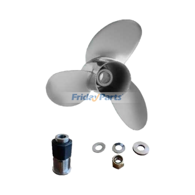 Stainless Steel Propeller Kit 48-8M0151304 for Mercury Outboard Motor