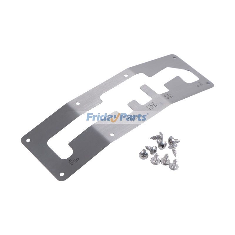 Panel de placa de puerta de cambio rápido de acero inoxidable 707900644 para Can-Am Maverick X3 2017-2024