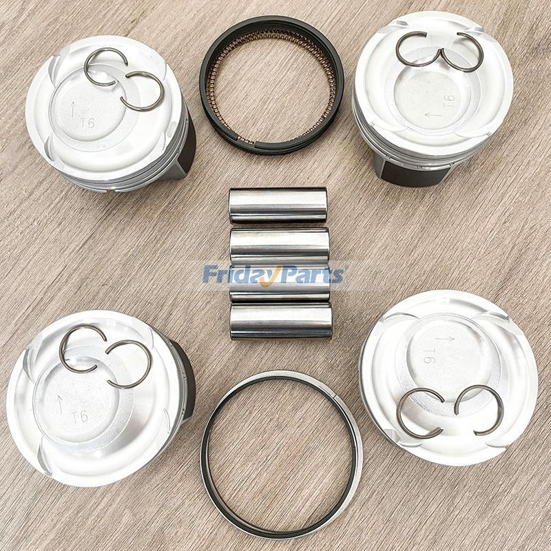 Standard Piston Kit with Ring 23041-2BAB0 for Hyundai Veloster Kia Forte5 SX 1.6L L4