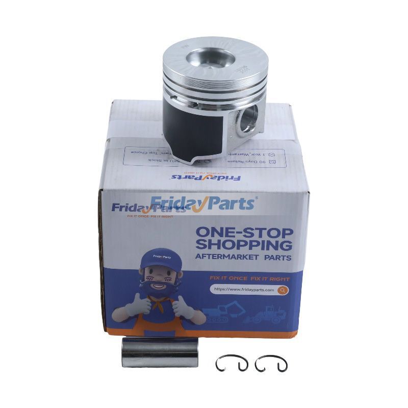 Juego de pistones estándar 6688644 para motor Kubota V2203MDI Bobcat 331 334 335 430 5600 S130 S150 S160 S175 S185 S510 T140