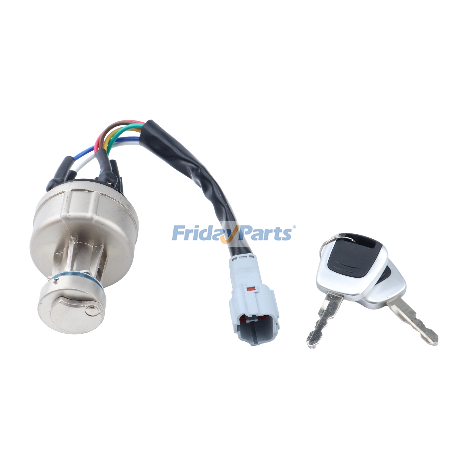 Conjunto de llave de arranque 21Q4-00070 21Q4-00071 para Hyundai R140LC-9 R140W-9 R170W-9 R180W-9 R210W-9 de FridayParts