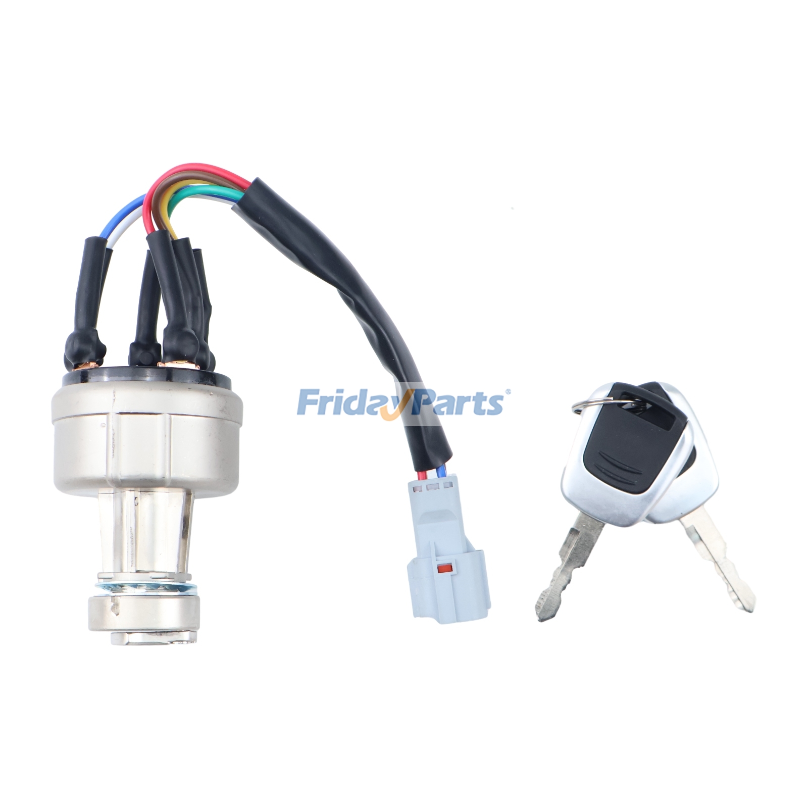 Conjunto de llave de arranque 21Q4-00070 21Q4-00071 para Hyundai R140LC-9 R140W-9 R170W-9 R180W-9 R210W-9 para Excavadora Para HYUNDAI FridayParts