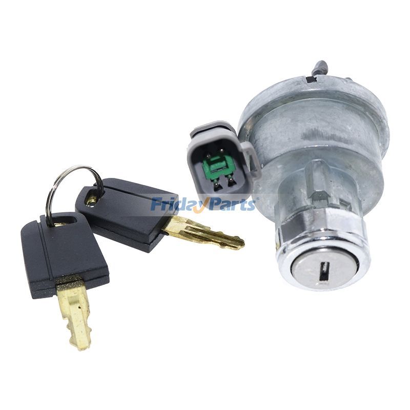 Ensemble d'interrupteur de démarrage avec 2 clés de contact CATpour Bulldozer,Moteur,Pelle,Chargeur,Tracteur,Camion