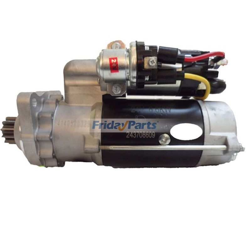 Starter 243708609 for Volvo B10 B10M B58 B58T B59T A25D A30 A30C A30D A35 A35C A40 A40C 11T