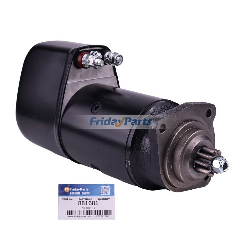 12V 9T Anlasser 881681 für Volvo Penta Schiffsmotor AQD70D MD42A MD70B MD70C TAMD60A TAD730P TAMD62A TAMD74C-A TWD630ME TWD710PB