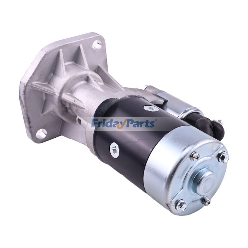 12V 9T Anlasser 8971287470 für Isuzu Motor 4LB1 4LC1 4LE1 4LE2 Hitachi EX40U EX50U EX50UNA EX55UR-3 EX58MU John Deere 50ZTS Baggerfür Für HITACHI,Für JOHN DEERE
