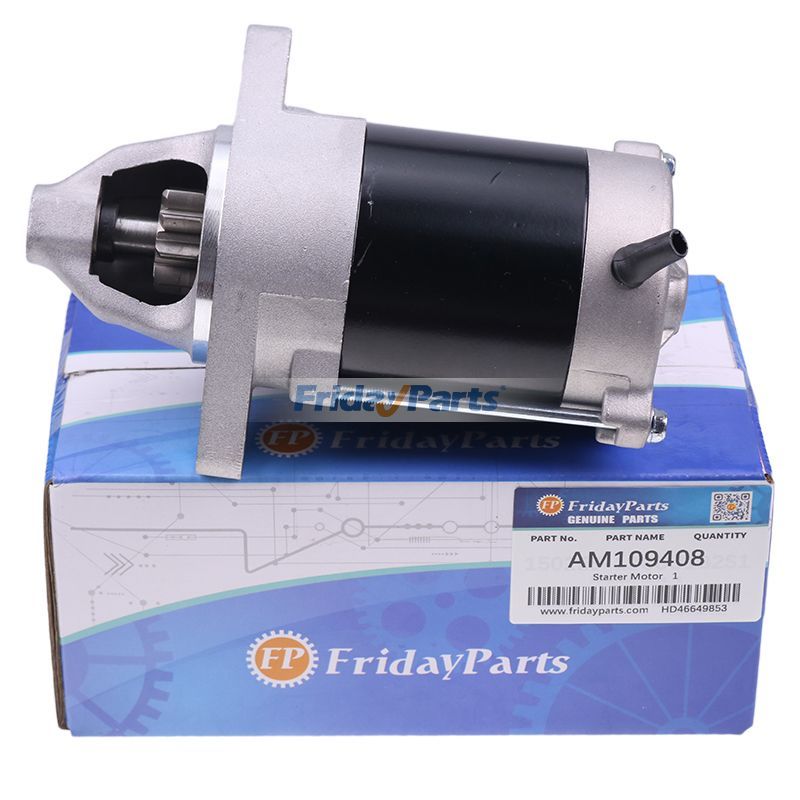 Starter AM109408 for John Deere Gator HPX XUV Trail 620I 6x4 18-23HP