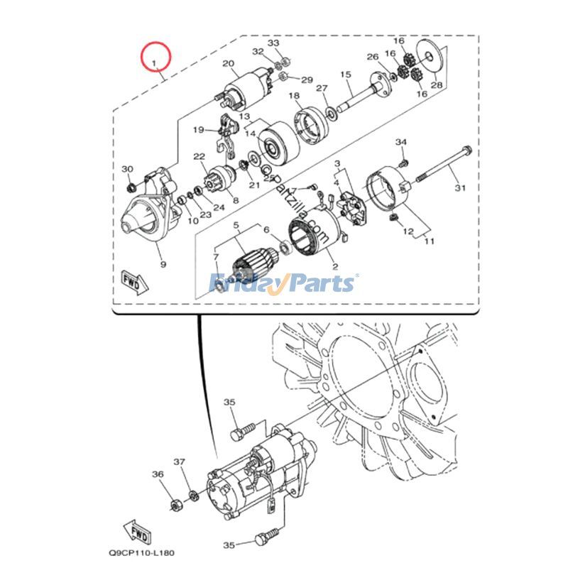 Achetez Ensemble de démarrage chez FridayParts