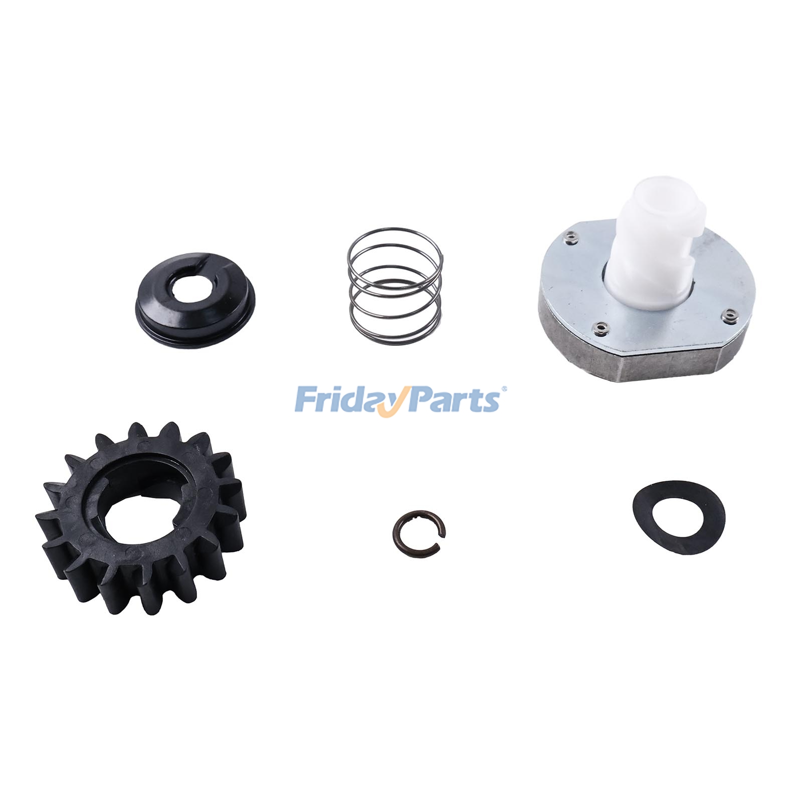 Starter Drive Kit 497606 696541 for Briggs & Stratton Engine 192402 196437 Craftsman YTH2348 YTH2242T Cub Cadet 1600 1800 3185 Toro LX466 ZX480 Lawn Tractor