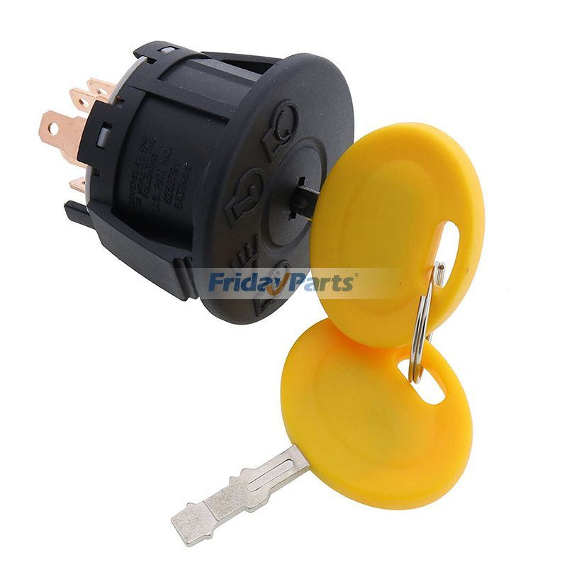 Starter Ignition Switch With 2 Keys 077-8076-00 for Bad Boy Mower